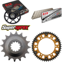 Kettensatz Stealth gold für: KAWASAKI GPZ750R 85-90 16-49-112 DID530ZVM-X(S&S) Niet