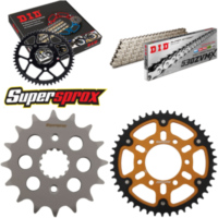 Kettensatz Stealth gold für: KAWASAKI ZXR750 91-92 16-45-110 DID530ZVM-X(S&S) Niet