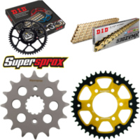 Kettensatz Stealth gold für: KAWASAKI ZXR750 R 91-92 16-42-108 DID530ZVM-X(G&G) Niet