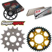 Chain Kit Stealth gold for: KAWASAKI ZXR750 R 93-95 16-41-108 DID530ZVM-X(S&S) rivet