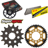 Chain Kit Stealth gold for: KAWASAKI Z1000 /ABS 10-15 15-42-112 DID525VX3 endless