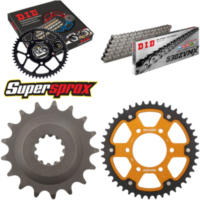 Chain Kit Stealth gold for: KAWASAKI ZZR1200 02-05 17-44-112 DID530ZVM-X endless