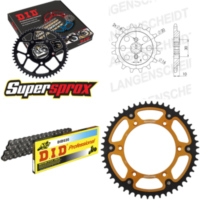 Chain Kit Stealth gold for: HUSQVARNA CR125 95-97 12-50-114 DID520 Clip
