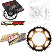 Chain Kit Stealth gold for: HUSQVARNA WRE125 04-07 13-49-112 DID520ZVM-X(G&G) rivet