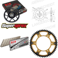 Chain Kit Stealth gold for: HUSQVARNA SM125 S 07-13 12-52-114 DID520ZVM-X(S&S) rivet