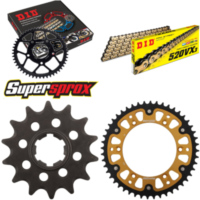 Chain Kit Stealth gold for: HUSQVARNA CR250 92-94/WR250 14-48-114 DID520VX3(G&B) endless