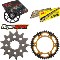 Chain Kit Stealth gold for: HUSQVARNA TE510 07-10 13-47-116 DID520VX3(G&B) Clip