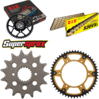 Chain Kit Stealth gold for: HUSQVARNA TE449 11-13 15-51-108 DID520VX3(G&B) rivet