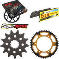 Chain Kit Stealth gold for: HUSQVARNA TC250 09-14 13-50-116 DID520 Clip