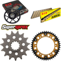 Chain Kit Stealth gold for: HUSQVARNA SMR450 03-04/TE610 15-45-114 DID520VX3(G&B) endless
