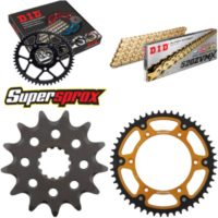 Chain Kit Stealth gold for: HUSQVARNA TE250 11-14 13-50-114 DID520ZVM-X(G&G) rivet