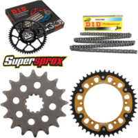 Kettensatz Stealth gold für: HUSQVARNA SM610 /S 00-08 16-45-120 DID520NZ Clip