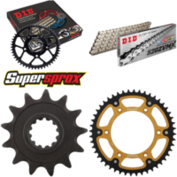 Chain Kit Stealth gold for: HUSABERG FC450 04-06 13-48-116 DID520ZVM-X(S&S) rivet