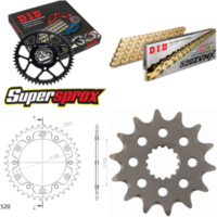 Chain Kit Stealth gold for: HUSABERG FS570 Supermoto 10-11 14-38-110 DID520ZVM-X(G&G) endless