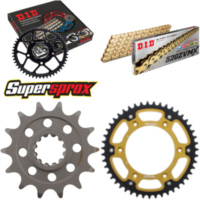 Chain Kit Stealth gold for: HUSABERG TE 501 00-00 14-47-120 DID520ZVM-X(G&G) rivet