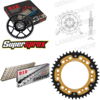 Chain Kit Stealth gold for: HUSABERG FS450 E /C 04-08/FC 15-42-118 DID520ZVM-X(S&S) endless