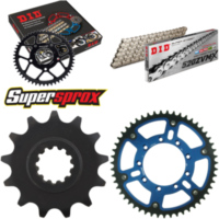 Kettensatz Stealth blau TM Cross 125 03-12 13-51-114 DID520ZVM-X(S&S) Endlos