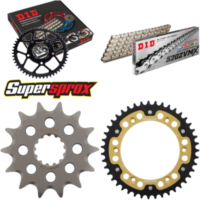 Chain Kit Stealth gold for: SUZUKI RGV250 89-93 14-43-114 DID520ZVM-X(S&S) rivet
