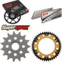 Chain Kit Stealth gold for: SUZUKI DR350 [US] 94-99/DR35 15-44-112 DID520ZVM-X(S&S) endless