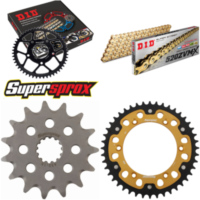 Chain Kit Stealth gold for: SUZUKI DR350 [US] 94-99/DR35 15-44-112 DID520ZVM-X(G&G) rivet