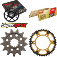 Chain Kit Stealth gold for: SUZUKI RM-Z 250 13-14 13-49-114 DID520ERT2(G&G) Clip
