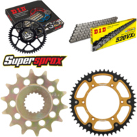 Chain Kit Stealth gold for: SUZUKI RM-Z 450 05-07 14-49-116 DID520VX3 rivet