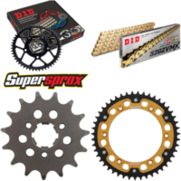 Chain Kit Stealth gold for: SUZUKI DR800 S 91-93 15-47-116 DID520ZVM-X(G&G) endless
