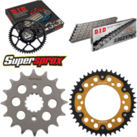 Chain Kit Stealth gold for: SUZUKI GSX-R 750 96-97 16-43-108 DID530ZVM-X rivet