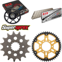 Chain Kit Stealth gold for: SUZUKI GSX-R 1100 >530< 89-89 15-48-114 DID530ZVM-X(S&S) endless