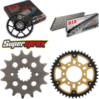 Kettensatz Stealth gold für: SUZUKI GSX1200 Inazuma 99-00 15-44-112 DID530ZVM-X Niet