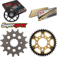 Kettensatz Stealth gold für: SUZUKI GSX1200 Inazuma 99-00 15-44-112 DID530ZVM-X(G&G) Endlos