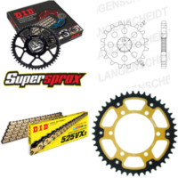 Chain Kit Stealth gold for: SUZUKI GSX-R 1000 17 17-45-120 DID525VX3(G&B) rivet