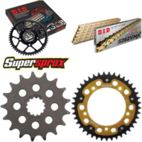 Chain Kit Stealth gold KA/SU KLV1000 04-06/DL1000 V 17-41-112 DID525ZVM-X(G&G) rivet