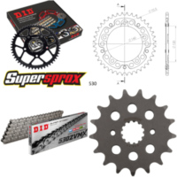 Chain Kit Stealth gold for: SUZUKI SV1000 03-10 17-40-110 DID530ZVM-X endless