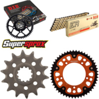 Kettensatz Stealth orange für: KTM SX65 02-11 14-50-112 DID420NZ3(G&B) Clip