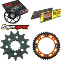 Chain Kit Stealth orange for: KTM SX85 17``/14`` 18- 13-46-120 DID428HD Clip