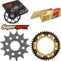 Kettensatz Stealth gold für: KTM Sting 125 97-00 13-42-108 DID520ERT2(G&G) Clip