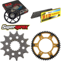 Kettensatz Stealth gold für: HUSABERG FE390 Enduro 10-12 13-52-116 DID520 Clip