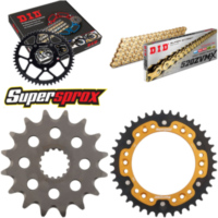 Kettensatz Stealth gold für: KTM 625 SXC 03-05 16-40-110 DID520ZVM-X(G&G) Niet