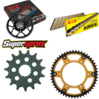 Chain Kit Stealth gold for: KTM EGS620 LC4 94-94/EXC620 15-50-118 DID520VX3(G&B) Clip
