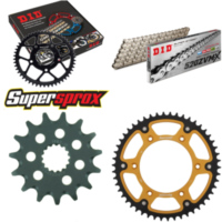 Kettensatz Stealth gold für: KTM EGS620 LC4 94-94/EXC620 15-50-118 DID520ZVM-X(S&S) Endlos