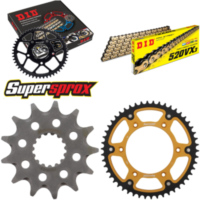 Chain Kit Stealth gold HUSA/for: KTM TE125 2T 12-13/TE12 13-50-118 DID520VX3(G&B) endless