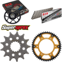 Chain Kit Stealth gold HUSA/for: KTM TE125 2T 12-13/TE12 13-50-118 DID520ZVM-X endless