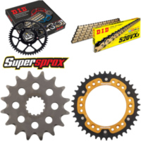 Kettensatz Stealth gold für: KTM EGS620 LC4 LSE 97-98/End 16-40-118 DID520VX3(G&B) Endlos