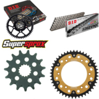 Chain Kit Stealth gold for: KTM EGS400 LC4 93-98/EGS400 15-45-118 DID520ZVM-X endless