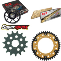 Chain Kit Stealth gold for: KTM EGS400 LC4 93-98/EGS400 15-45-118 DID520ZVM-X(G&G) rivet