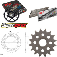 Chain Kit Stealth gold for: KTM Supermoto Competition 66 16-38-108 DID520ZVM-X endless