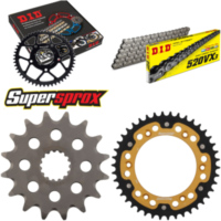Chain Kit Stealth gold for: KTM SXC620 LC4 00-02 16-42-110 DID520VX3 endless