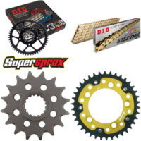 Chain Kit Stealth gold for: KTM Super Duke 990 04-13/Sup 16-38-110 DID525ZVM-X(G&G) rivet