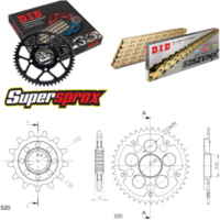 Chain Kit Stealth black for: MV Agusta Brutale 750 /S 14-41-108 DID525ZVM-X(G&G) endless